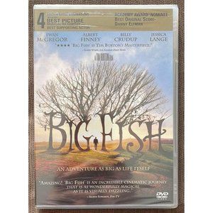 Big Fish (DVD, 2004) NEW